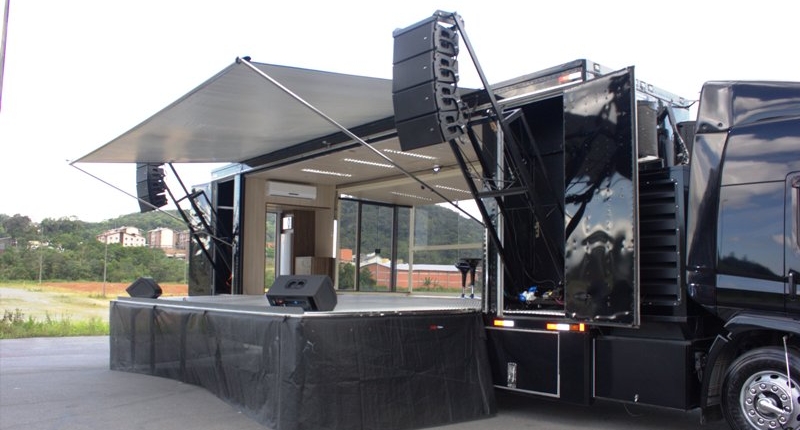 Caminhão Stage Music Joinville - Truck Show